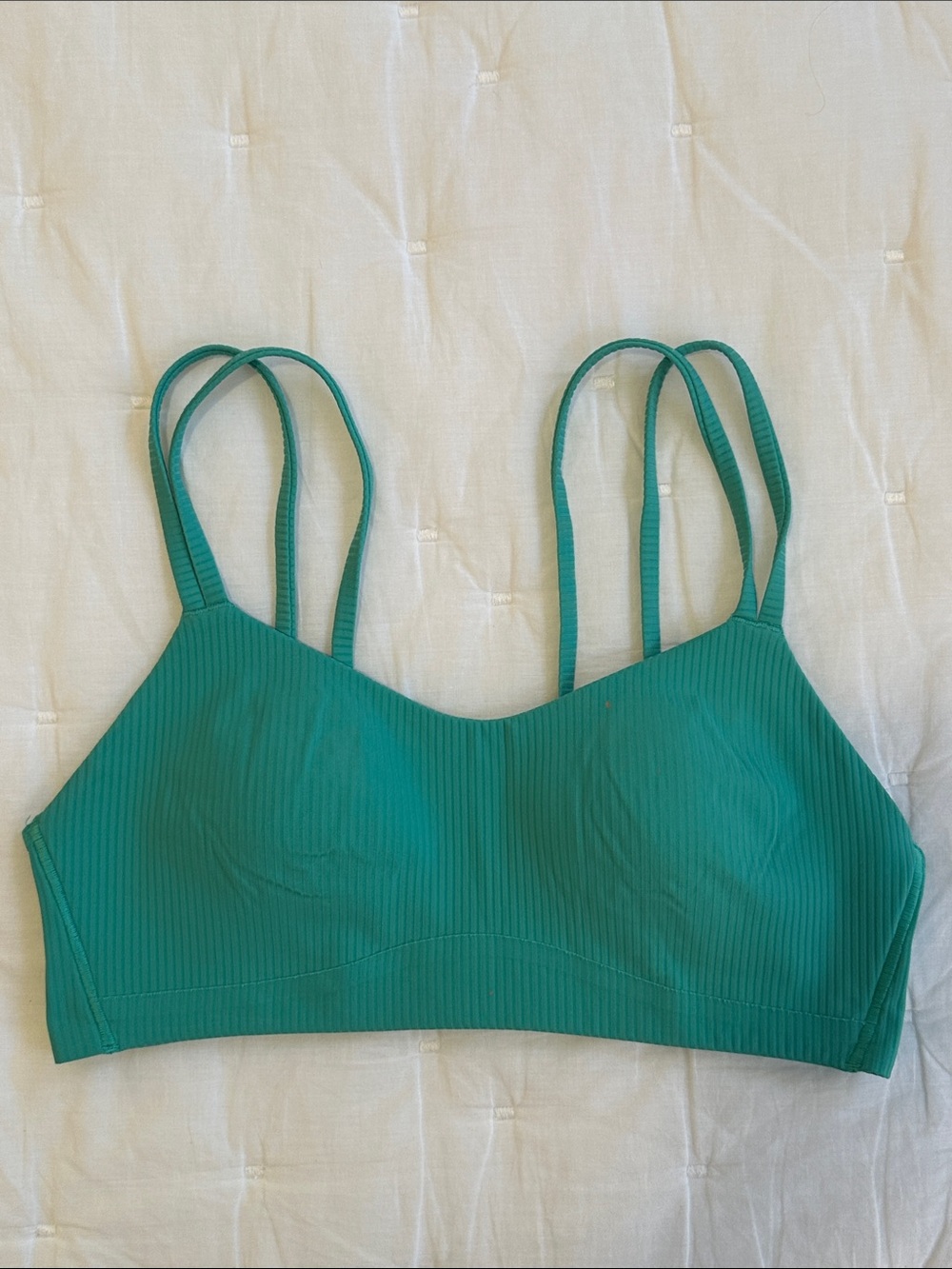 lululemon athletica Teal “Like a Cloud” bra - size 6